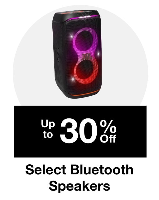 Up to 35% off select Bluetooth Speakers